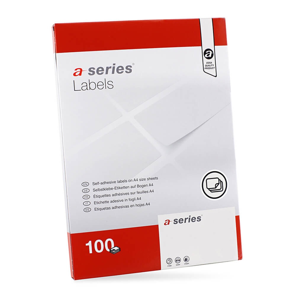 Etikety samolepiace 52,5x21,2mm (56/A4), 100ks, A-SERIES
