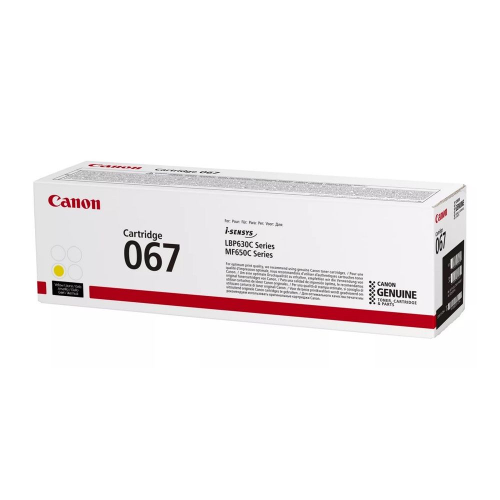 Canon CRG067 Yellow ORIGINAL toner