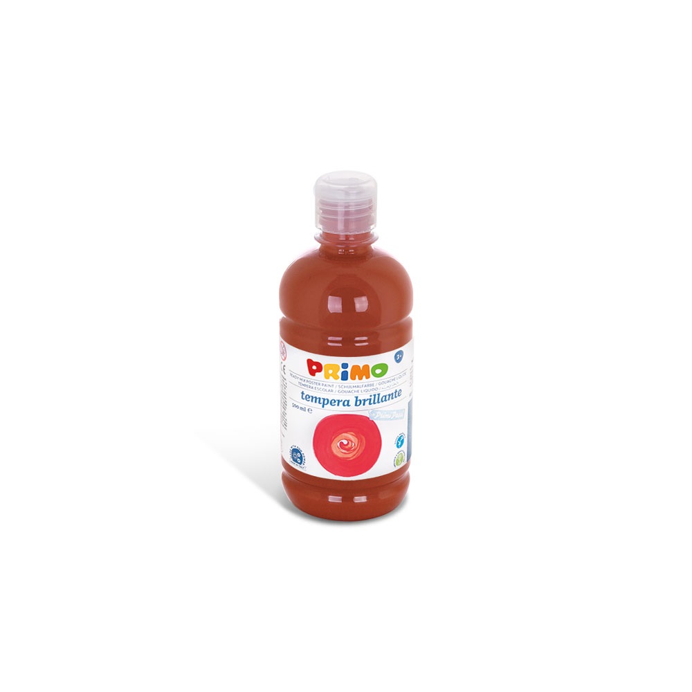 Tempera tekutá 500ml PRIMO hnedá