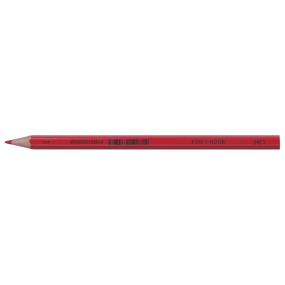 Ceruzka farebná KOH-I-NOOR 3421 červená