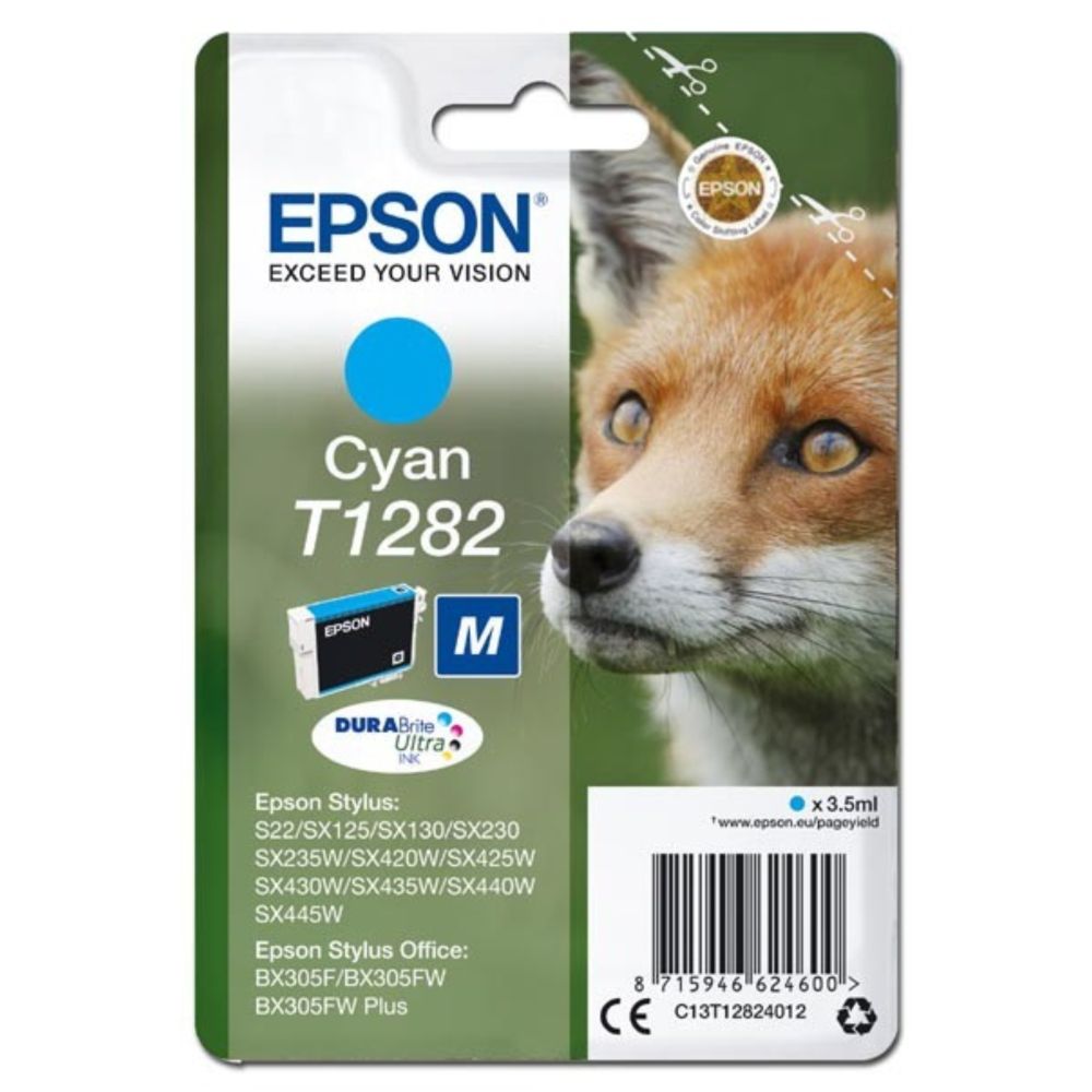 Epson T1282 (C13T128240) Cyan ORIGINAL