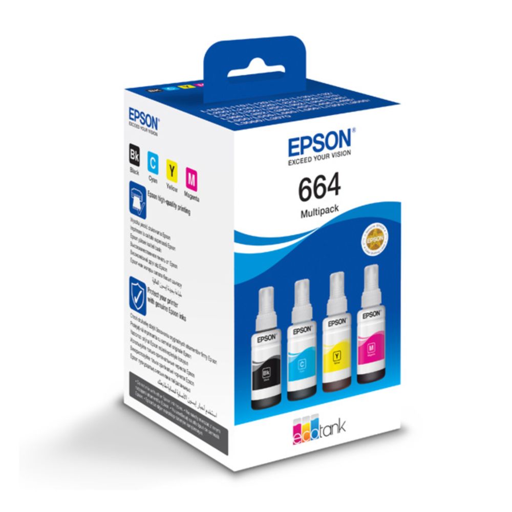 Epson T664 (C13T66464A) CMYK PACK ORIGINAL 4x70ml