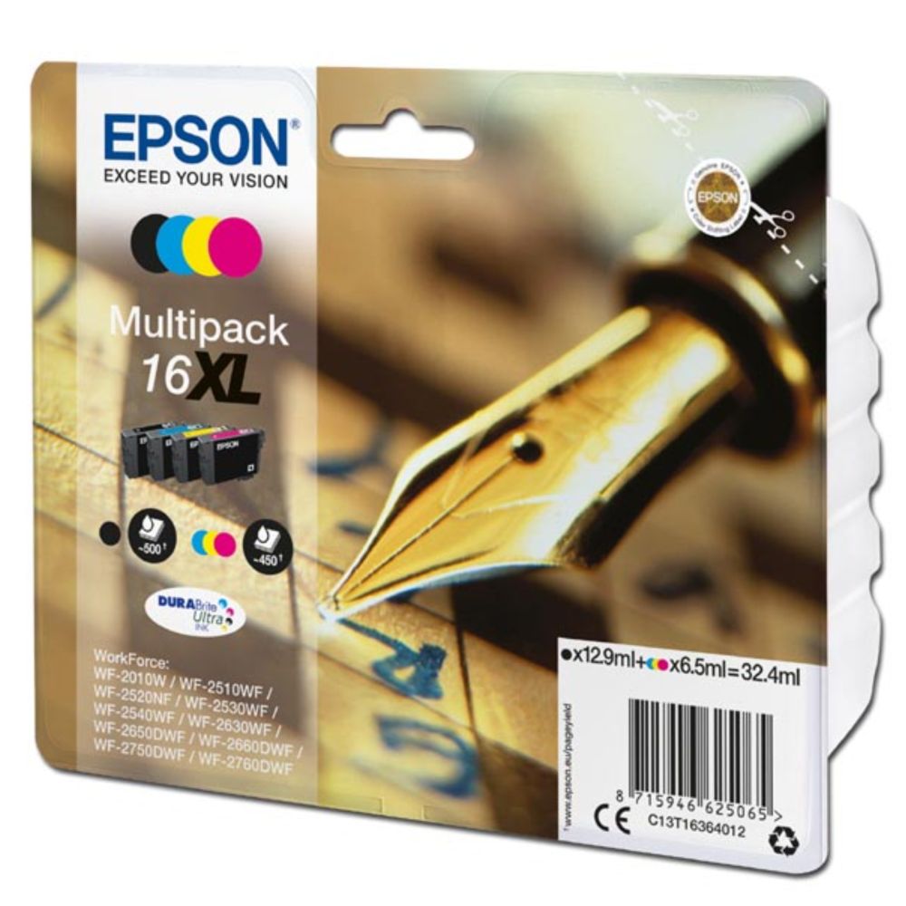 Epson T1636 (16XL) CMYK MultiPack ORIGINAL