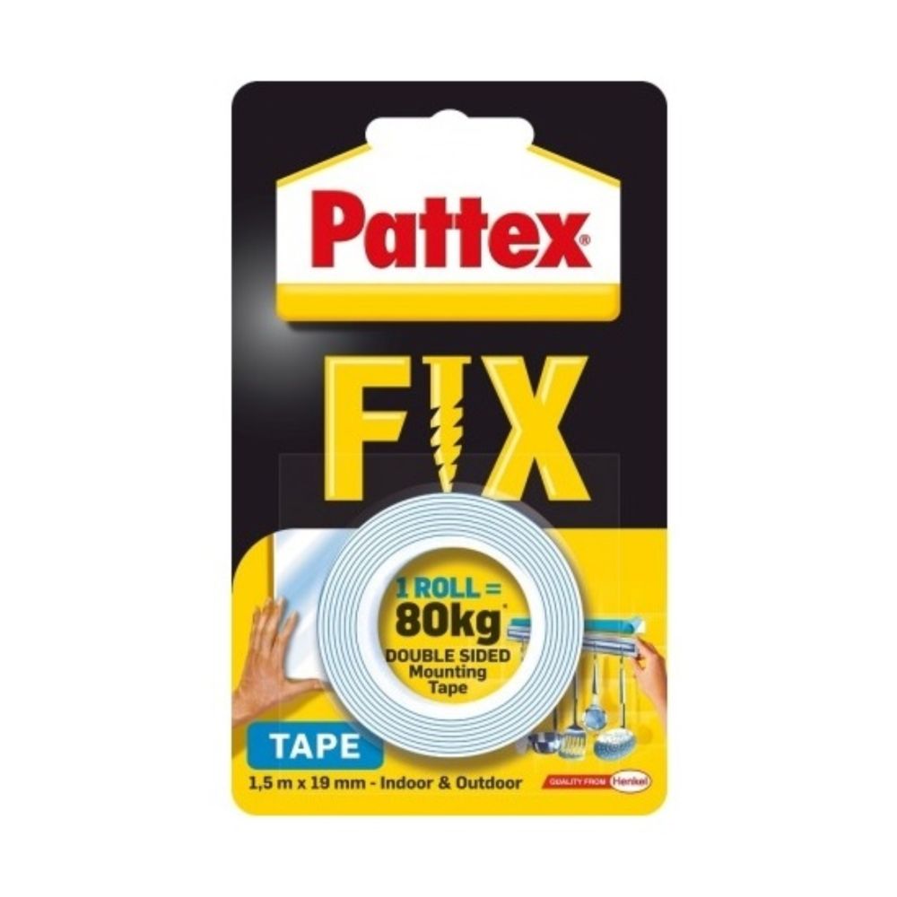 Lepiaca páska obojstranná 19mm x 1,5m Henkel Pattex Fix 80kg