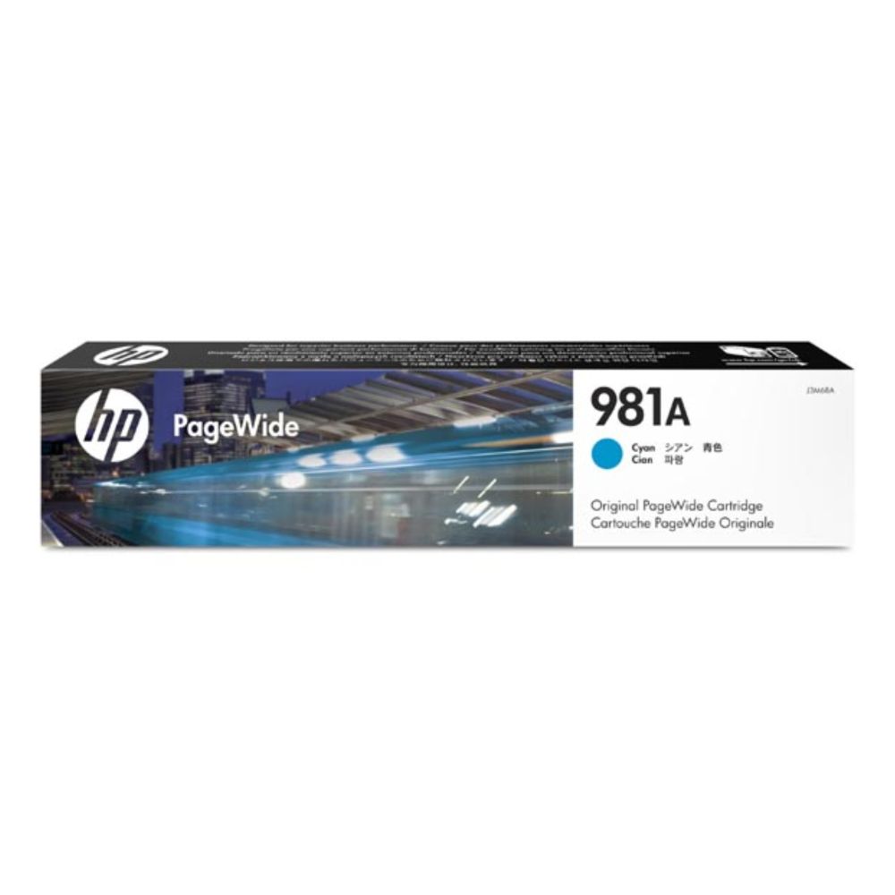 HP 981A (J3M68A) Cyan ORIGINAL 6K