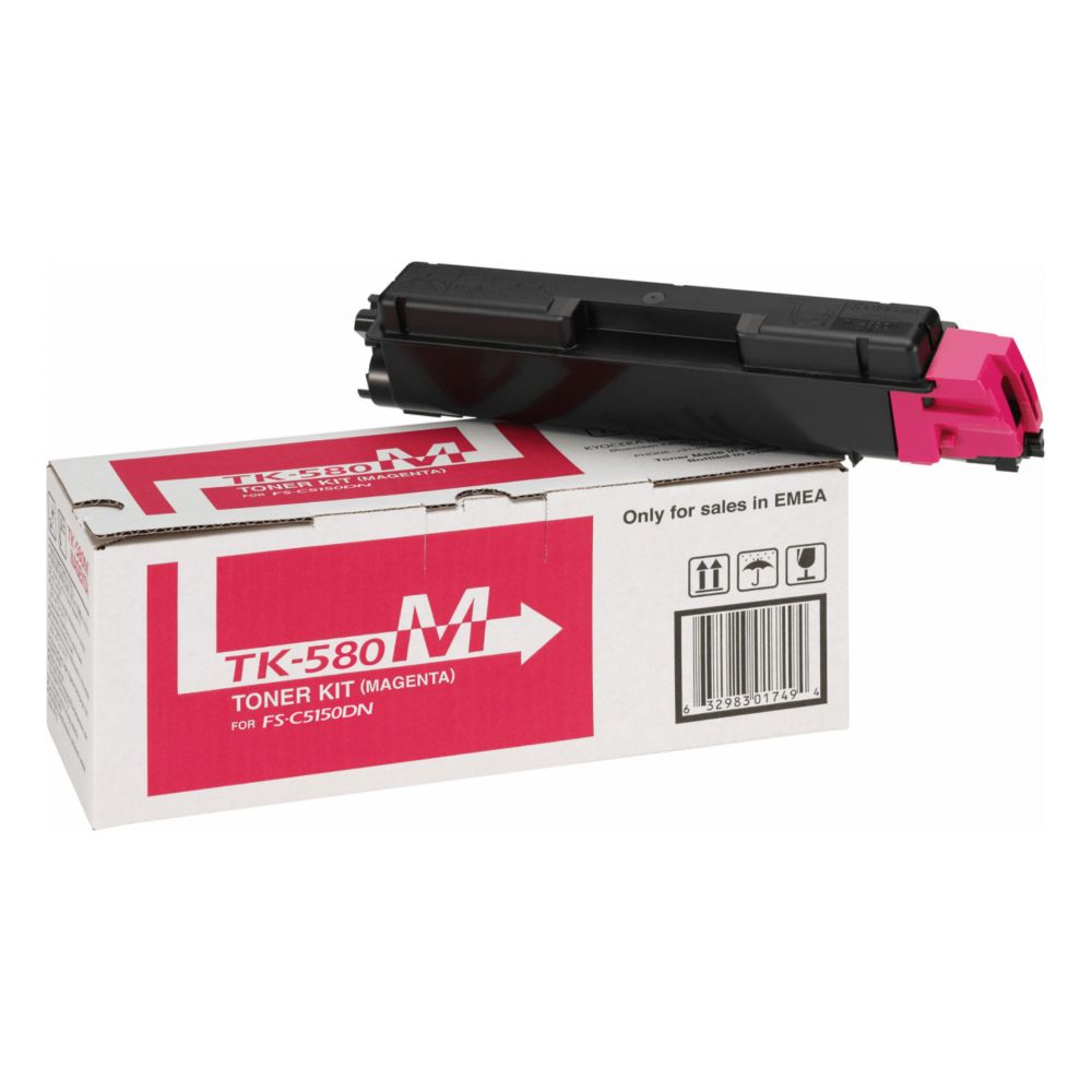 Kyocera TK580 (TK-580M) Magenta Original toner