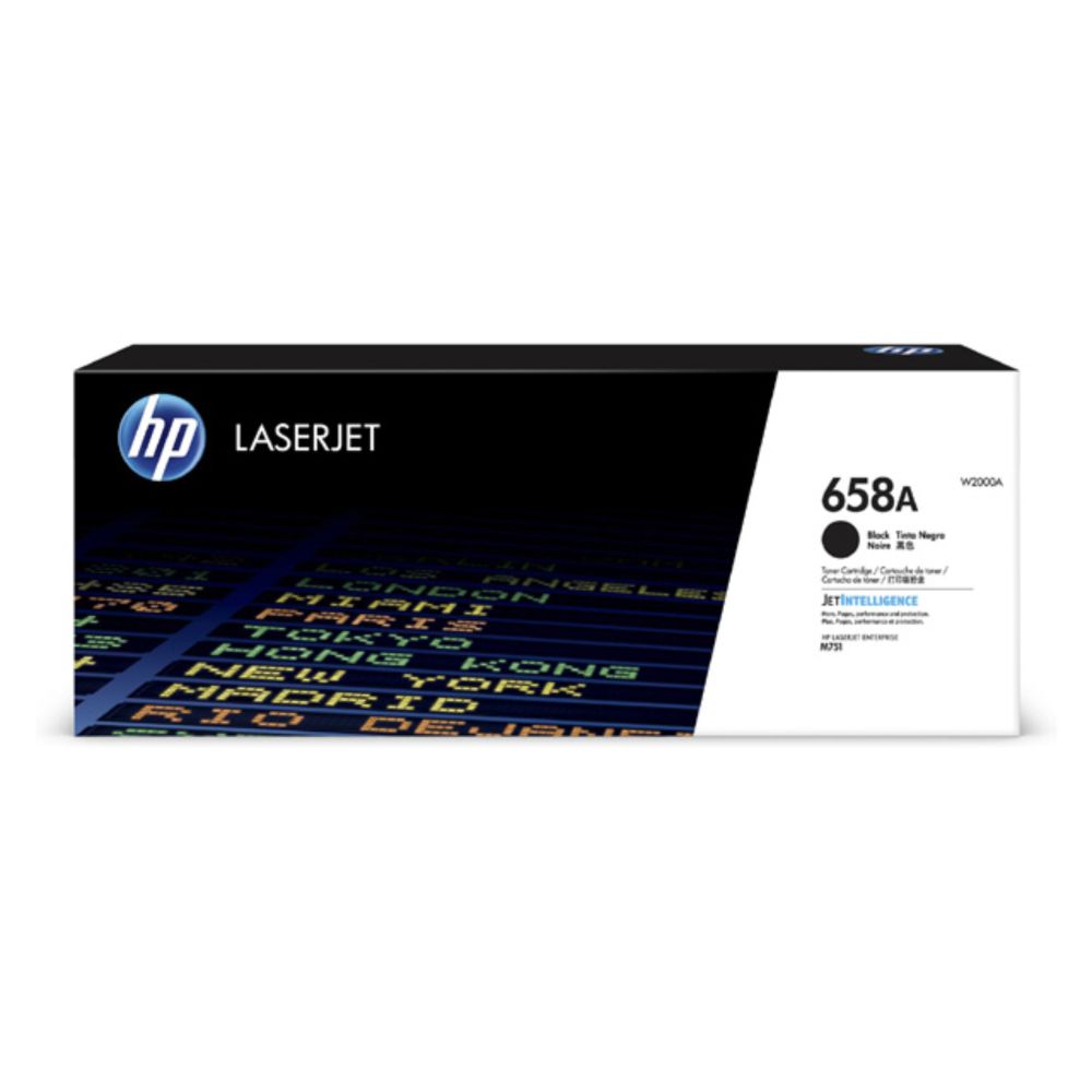 HP W2000A (658A) Black ORIGINAL toner