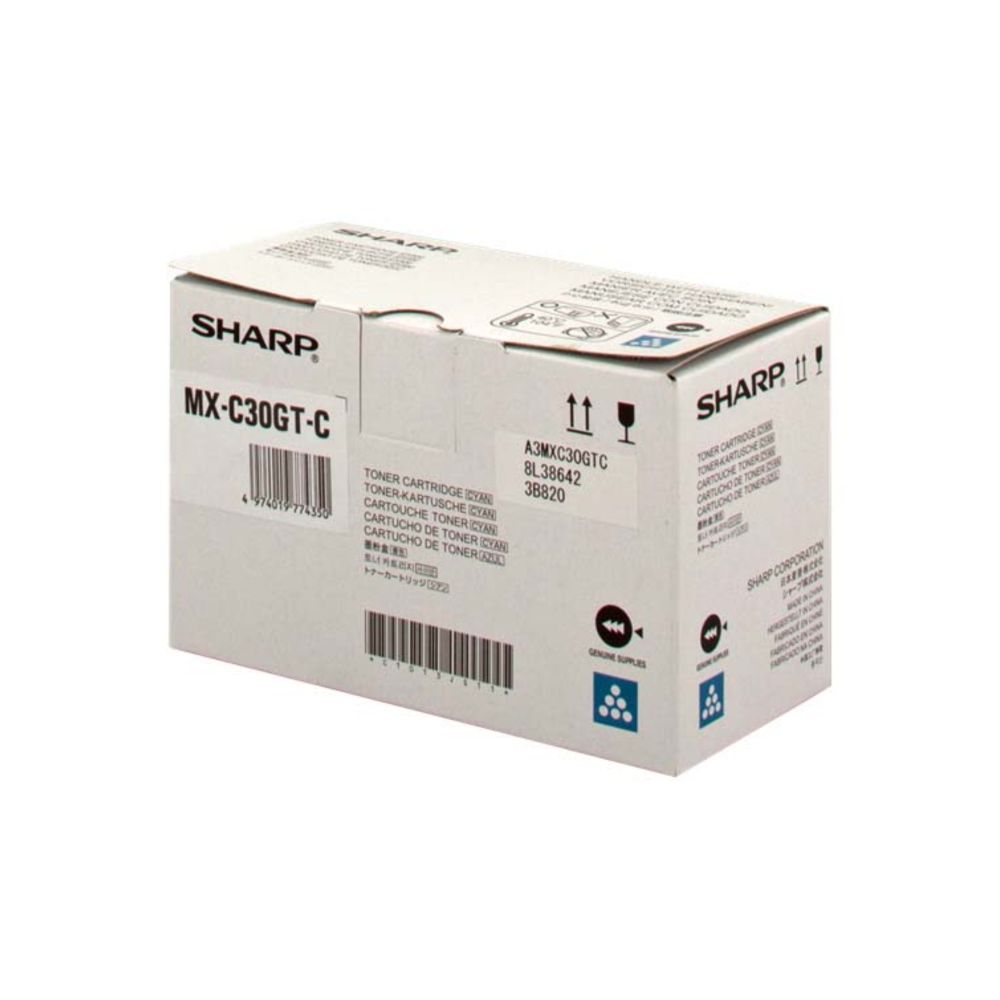 Sharp MXC30 Cyan Original toner