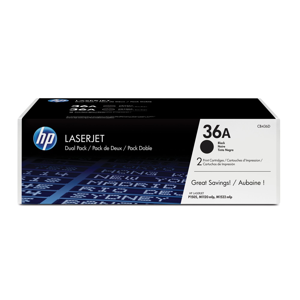 HP CB436AD (36A) DualPack Original toner