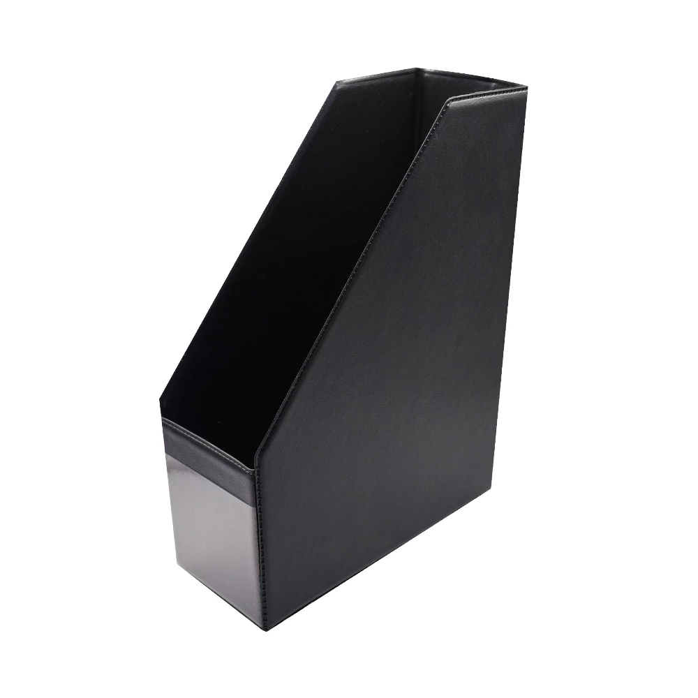 Stojan na časopisy 9cm plastový Bluering® čierny