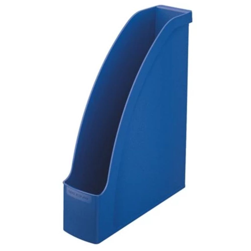 Stojan na časopisy 7cm plastový LEITZ Plus modrý