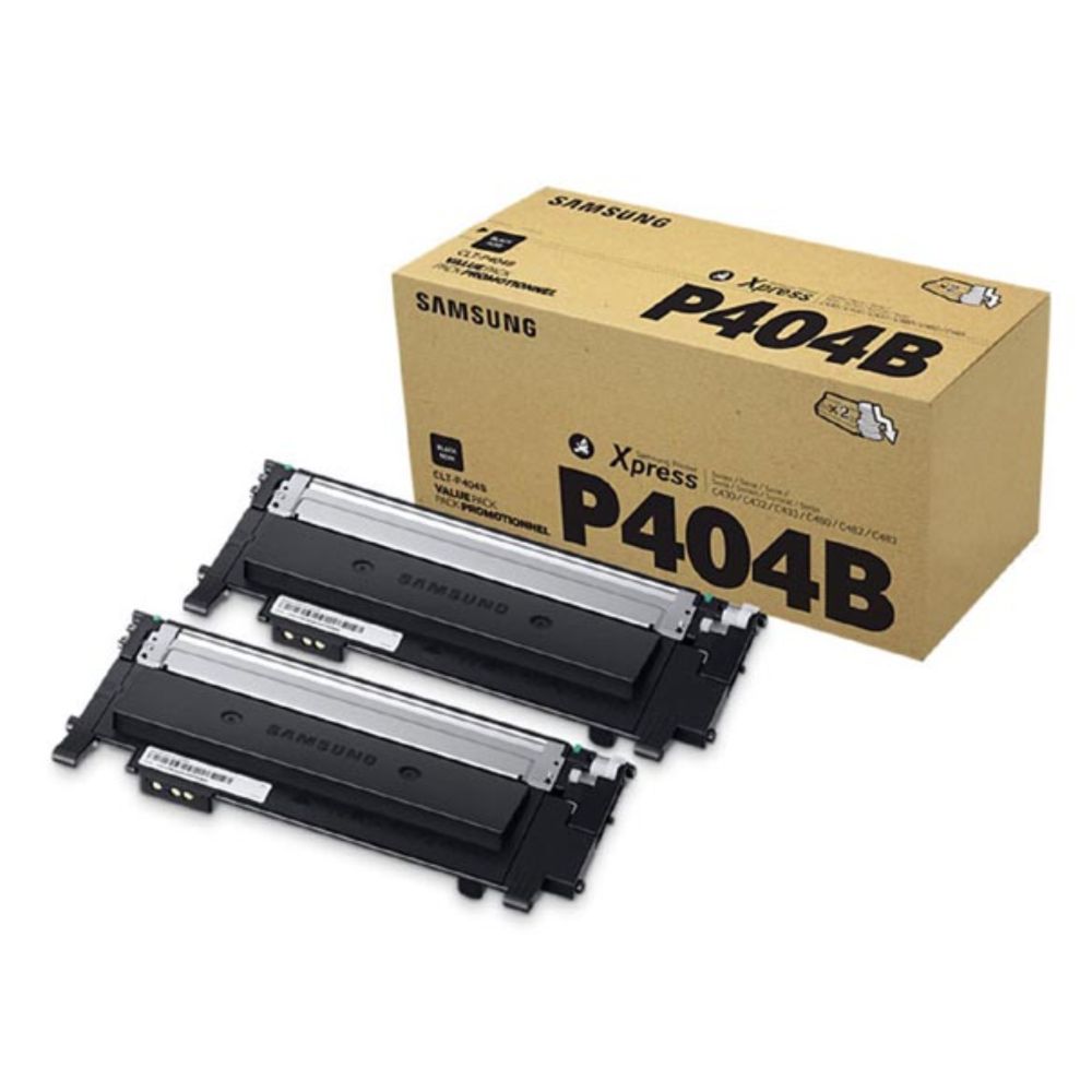 Samsung CLT-P404B (C430/C480) Black Dual Pack Original toner