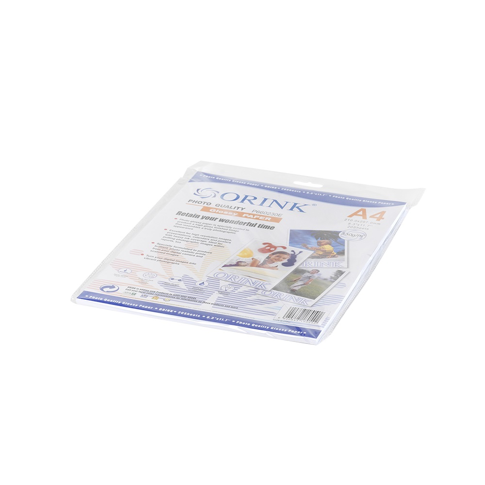 Fotopapier A4 230g lesklý 20ks ORINK