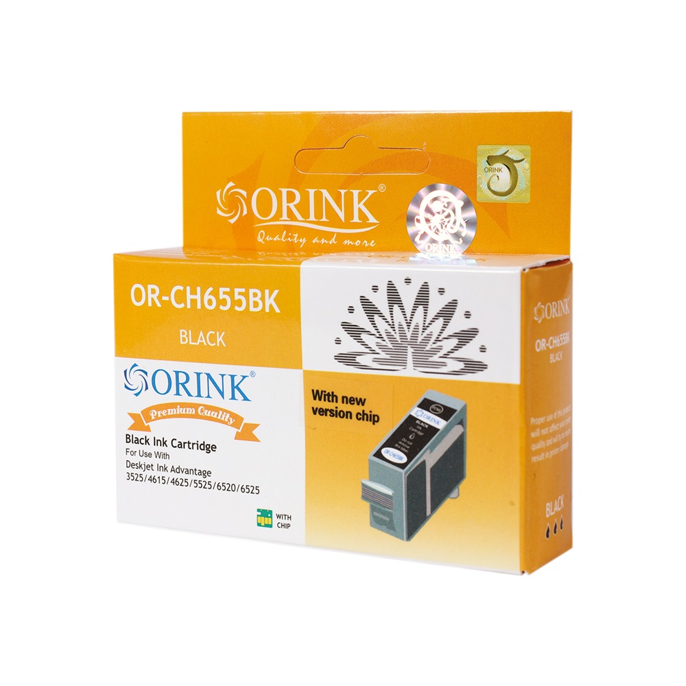 HP 655 (CZ109AE) Black ORINK PREMIUM