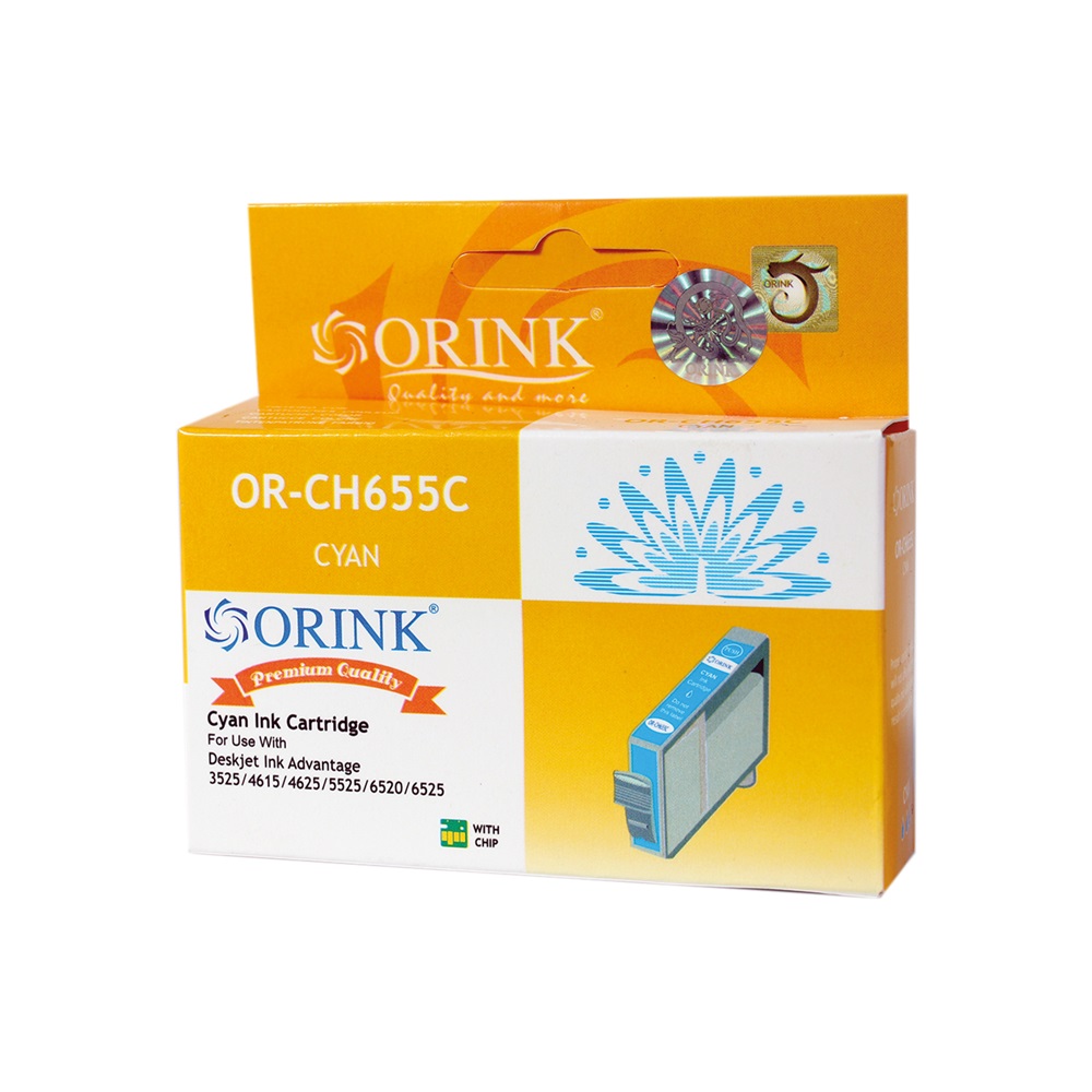 HP 655 (CZ110AE) Cyan ORINK PREMIUM