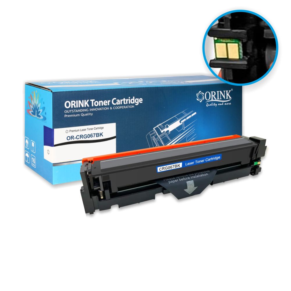 Canon CRG067 (CRG-067BK) Black ORINK PREMIUM s NEW čipom