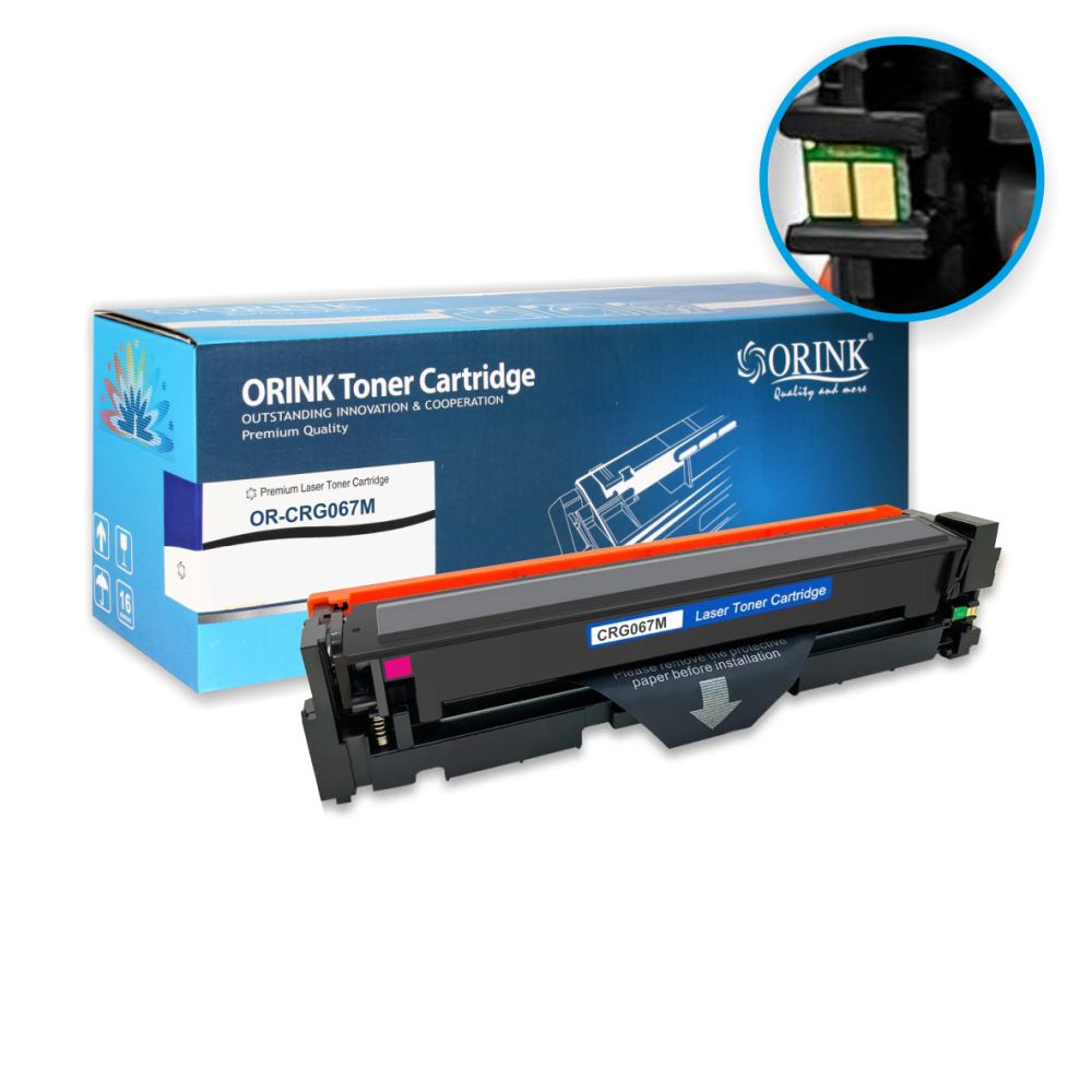 Canon CRG067 (CRG-067M) Magenta ORINK PREMIUM s NEW čipom