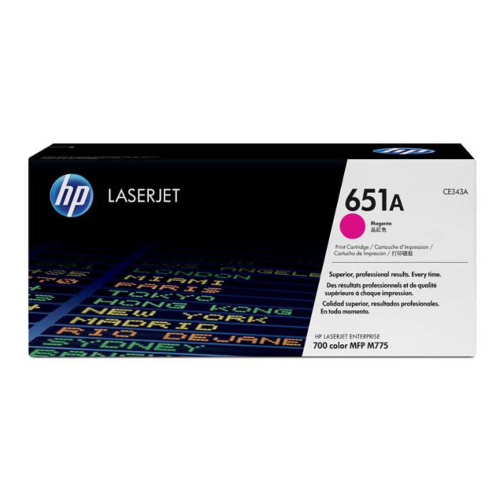HP CE343A (651A) Magenta ORIGINAL toner