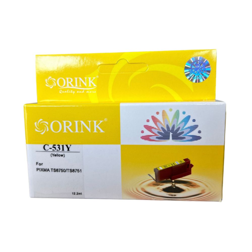 CANON CLI-531XL (CLI531Y XL) Yellow ORINK PREMIUM