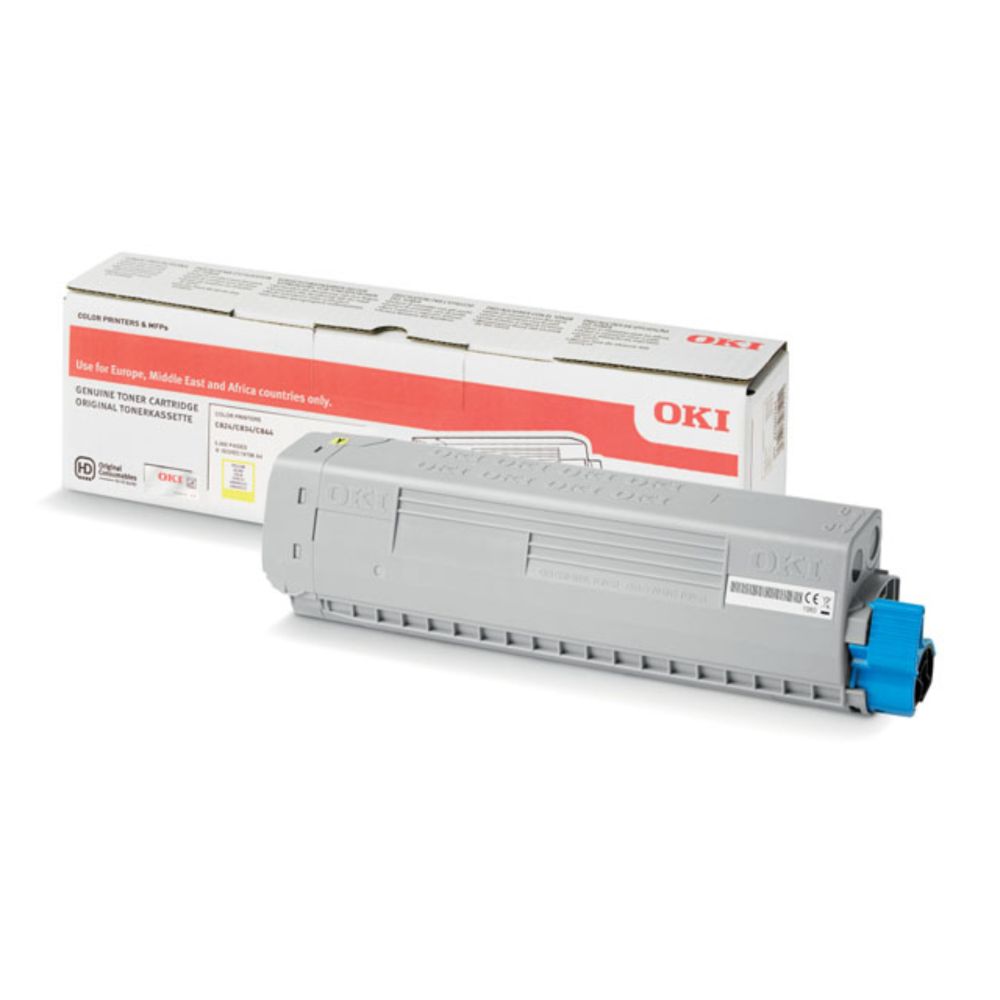Oki C834/C844 Yellow ORIGINAL toner 10K