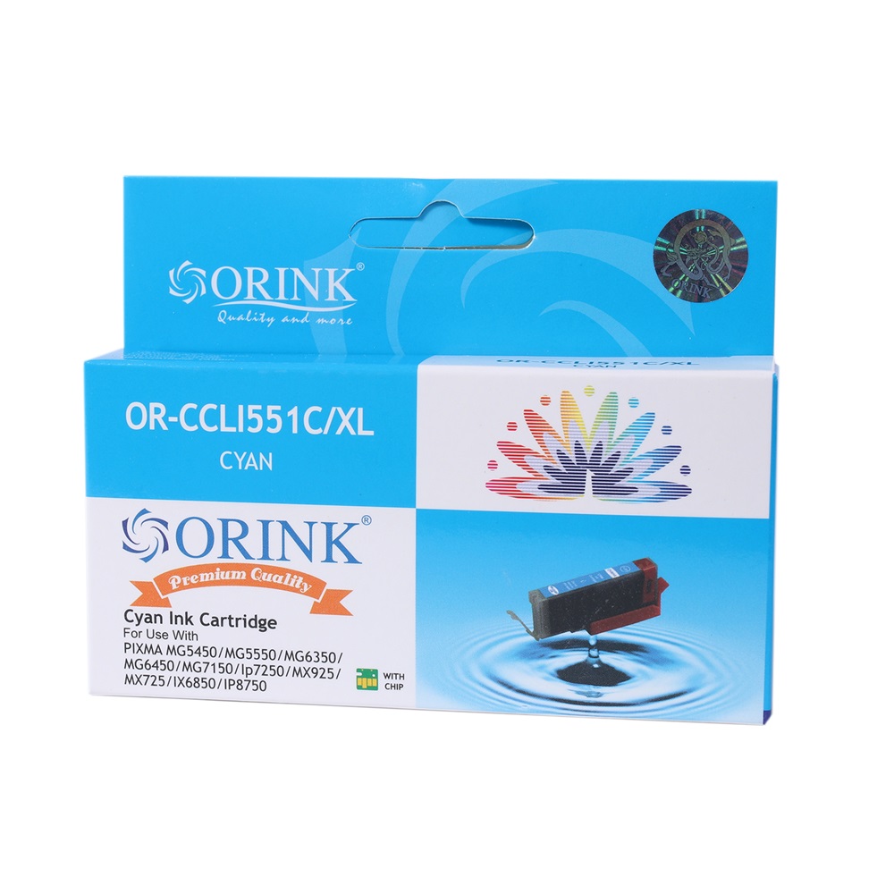 Canon CLI551XL (CLI-551XL) Cyan ORINK PREMIUM