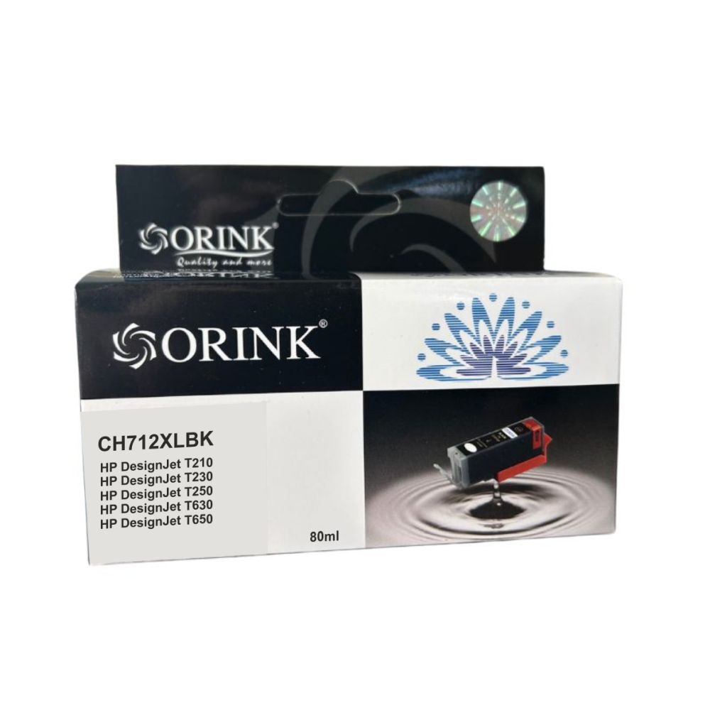 HP 712XL (3ED71A) Black ORINK PREMIUM