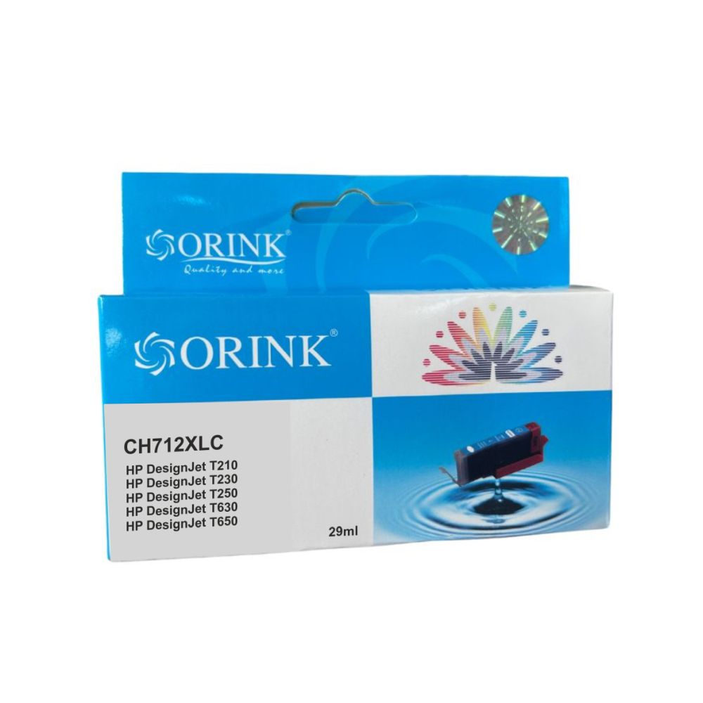 HP 712XL (3ED67A) Cyan ORINK PREMIUM