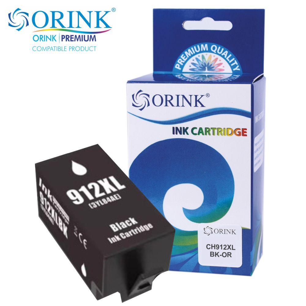 HP 912XL (3YL84AE) Black ORINK PREMIUM