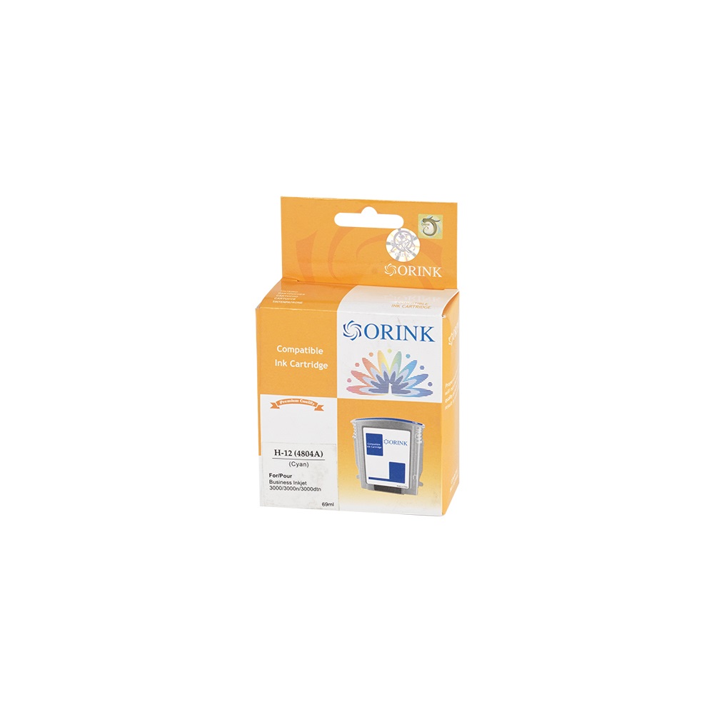 HP 12 (C4804) Cyan ORINK PREMIUM
