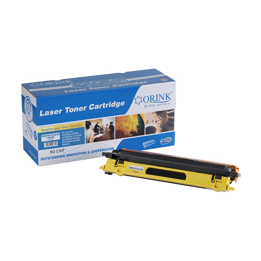 Brother TN115/TN135 Yellow ORINK PREMIUM