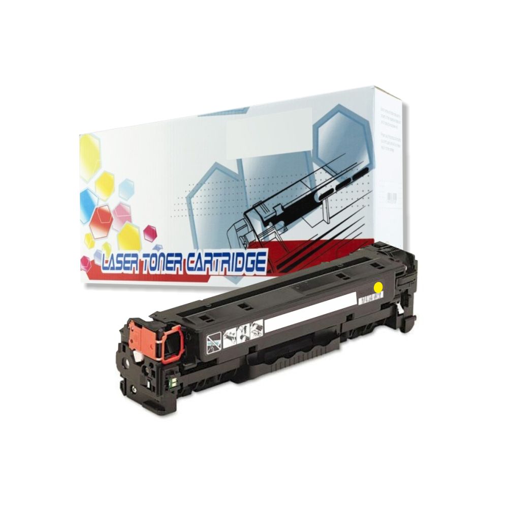 HP CC532A/CE412A/CF382A/CRG718 Yellow ECOnomy