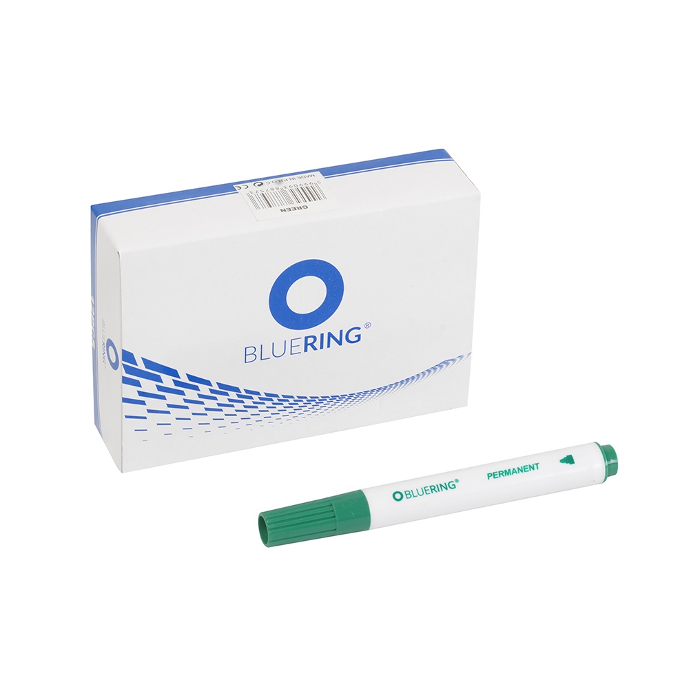 Permanentný popisovač, Bluering® zelený
