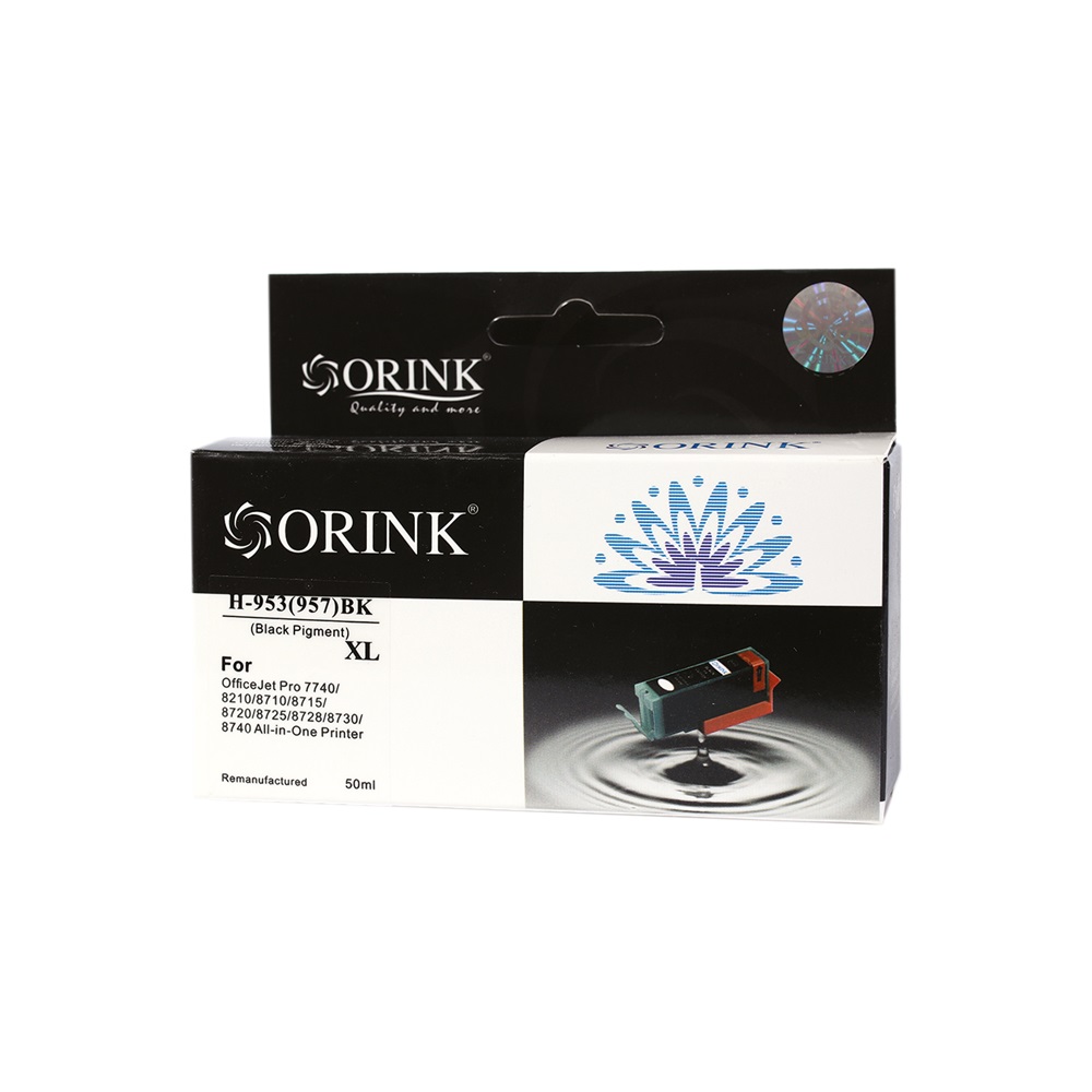 HP 953XL (L0S70AE) Black ORINK PREMIUM