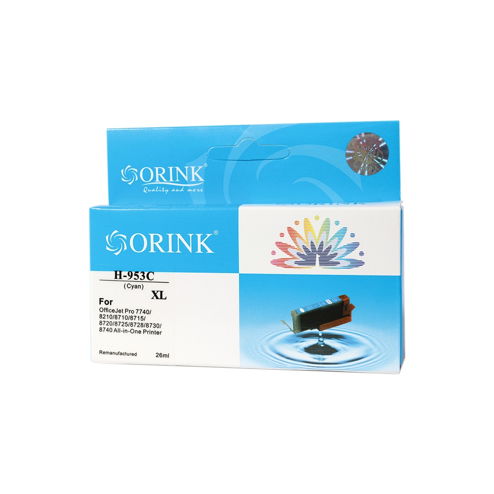 HP 953XL (F6U16AE) Cyan ORINK PREMIUM
