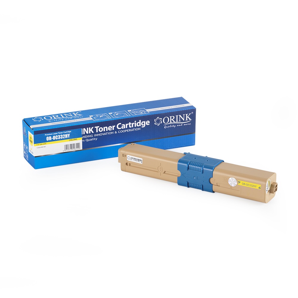 Oki C332/MC363 Yellow ORINK PREMIUM 3K