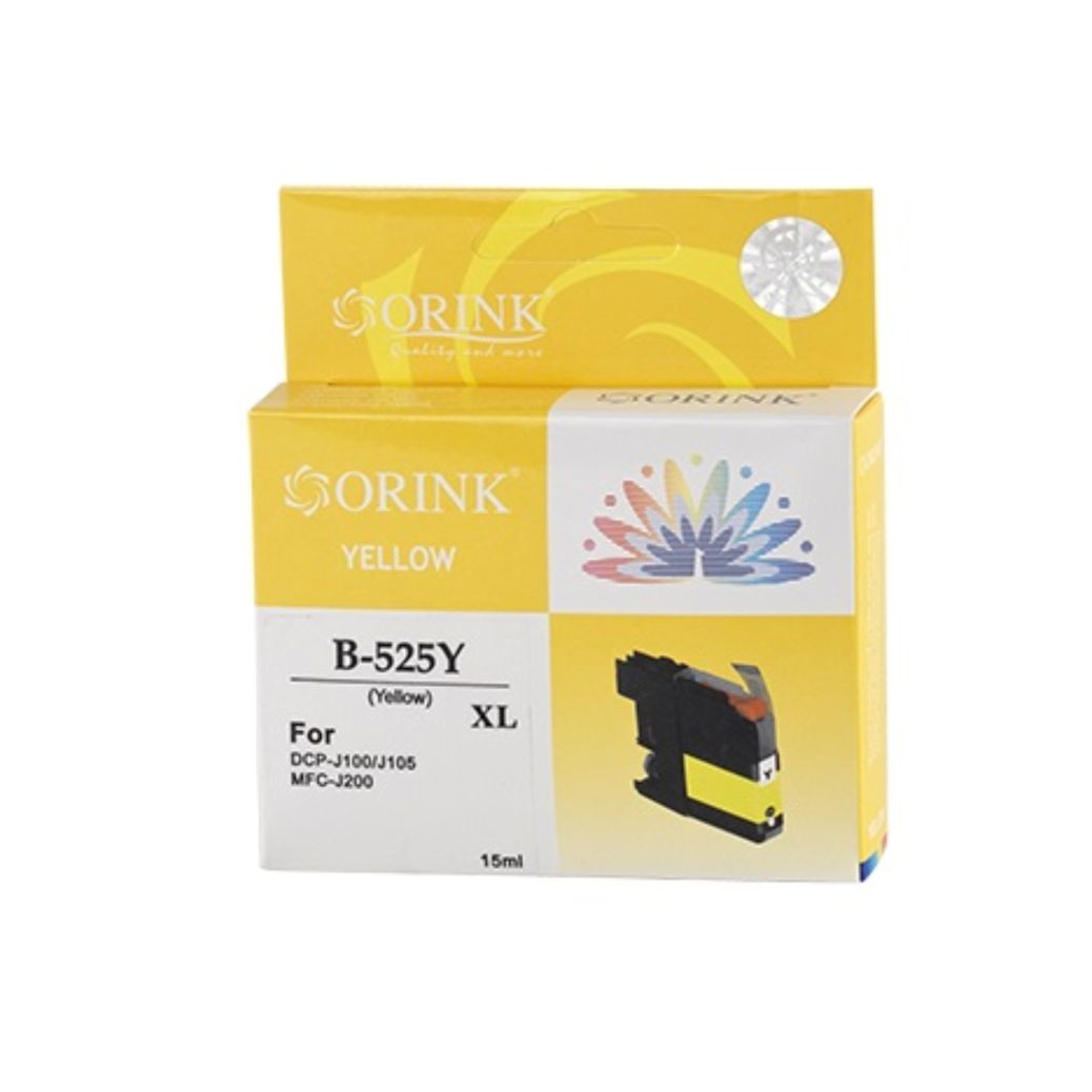 Brother LC525XL Yellow ORINK PREMIUM