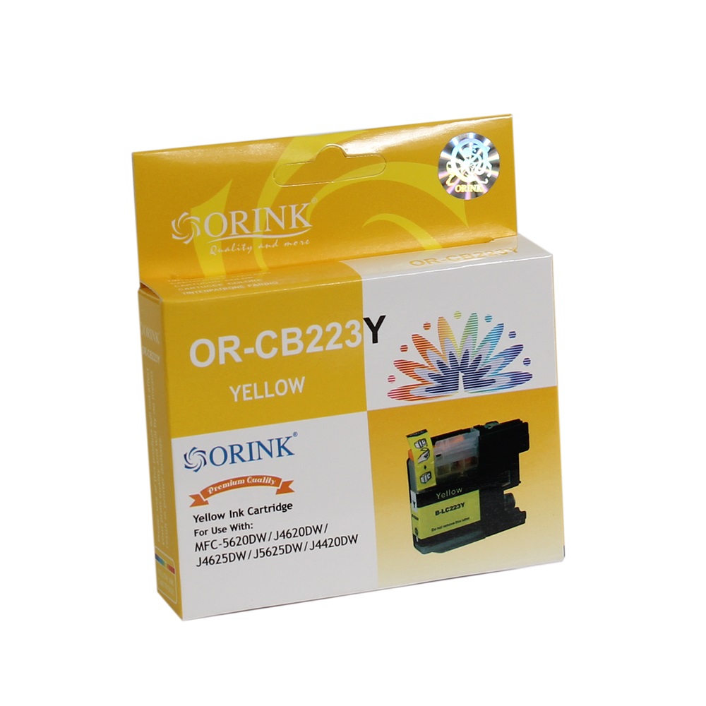 Brother LC223XL Yellow ORINK PREMIUM