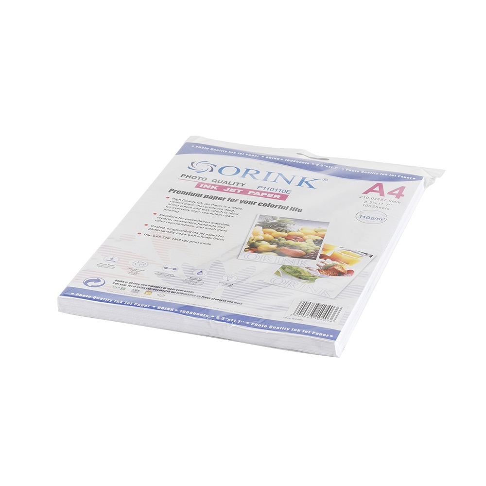 Fotopapier A4 110g matný 100ks ORINK
