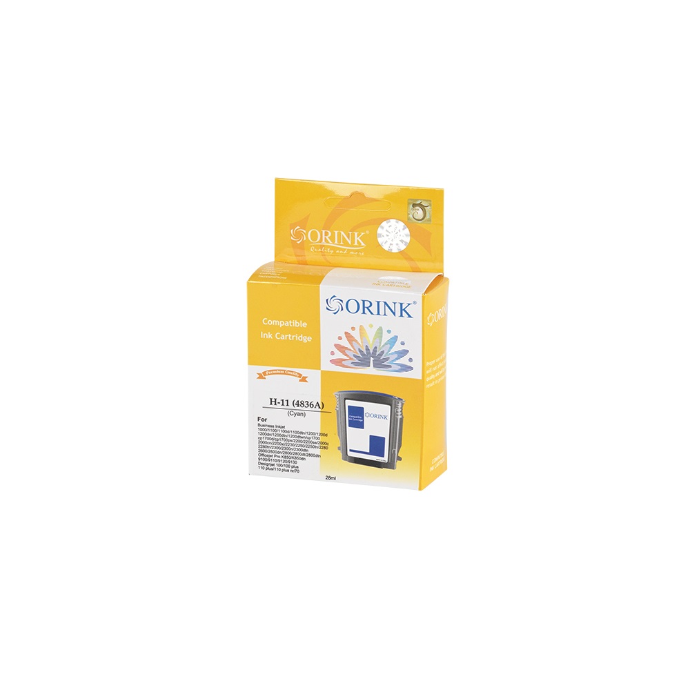 HP 11 (C4836AE) Cyan ORINK PREMIUM