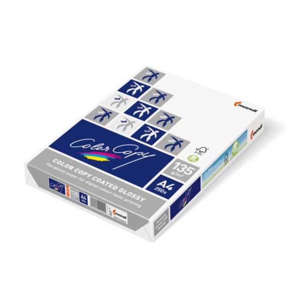 Papier COLOR COPY Coated Glossy A4 135g 250ks lesklý
