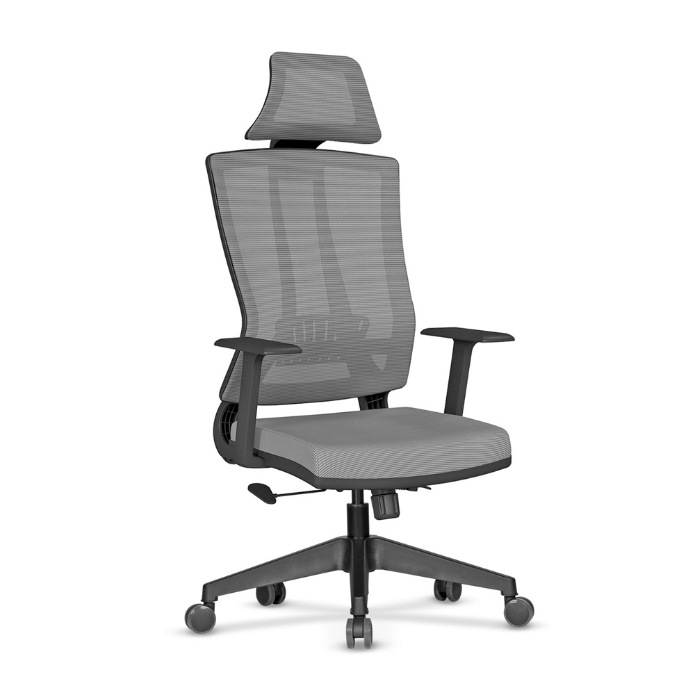 Kancelárske kreslo sivé, Bluering® Eden Grey