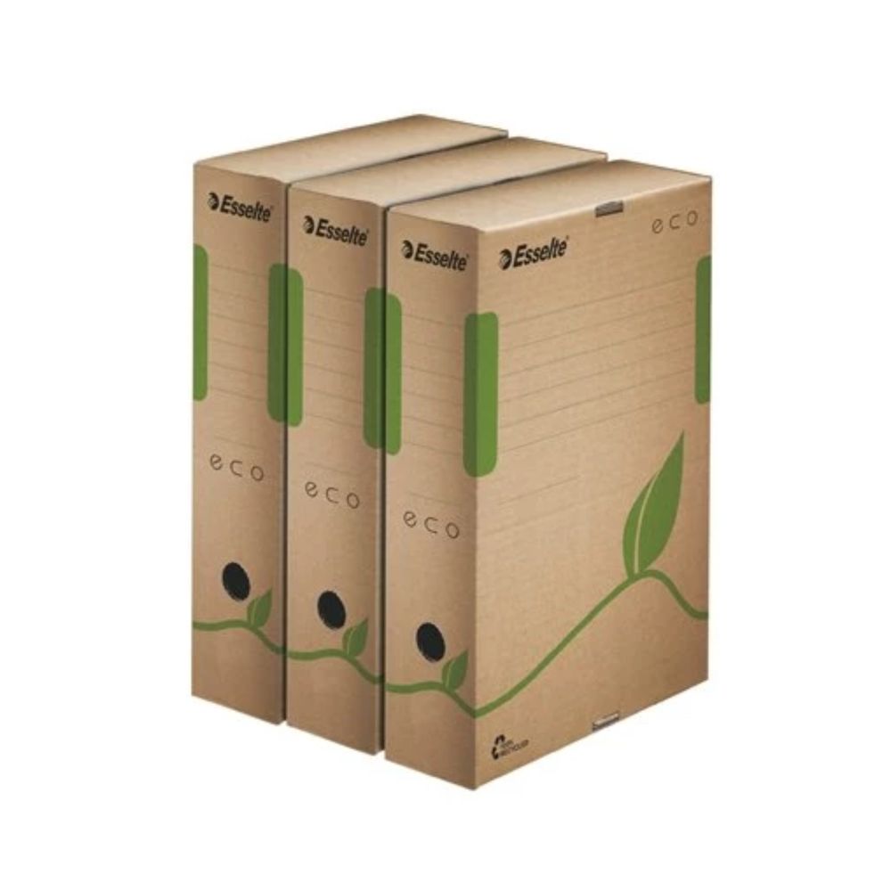 Archívny box A4 80mm Esselte Eco hnedý