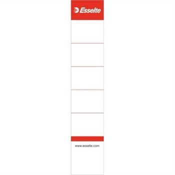 Chrbtový štítok pre zakladače 30x158mm 10ks, Esselte