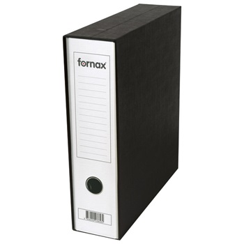 Pákový zakladač s obalom A4 8cm, Fornax Prestige biely