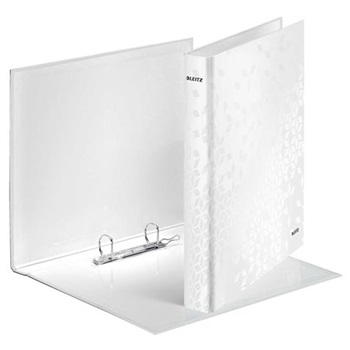 Zakladač A4 Maxi 2-krúžkový, šírka 4cm LEITZ Wow biely