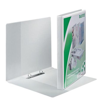 Zakladač A4 Maxi 2-krúžkový priehľadný obal, šírka 3cm LEITZ biely