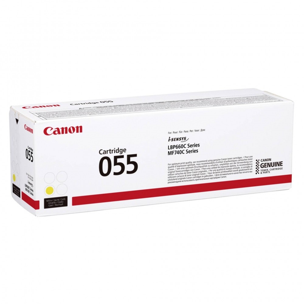 Canon CRG055 Yellow ORIGINAL toner 2,1K