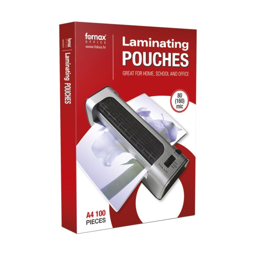 Laminovacia fólia A4 80mic 100ks lesklá, Fornax