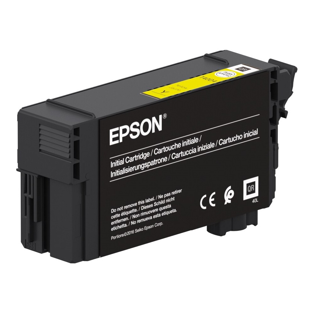 Epson T40C4 (T40C440, XD2) Yellow ORIGINAL (26ml)
