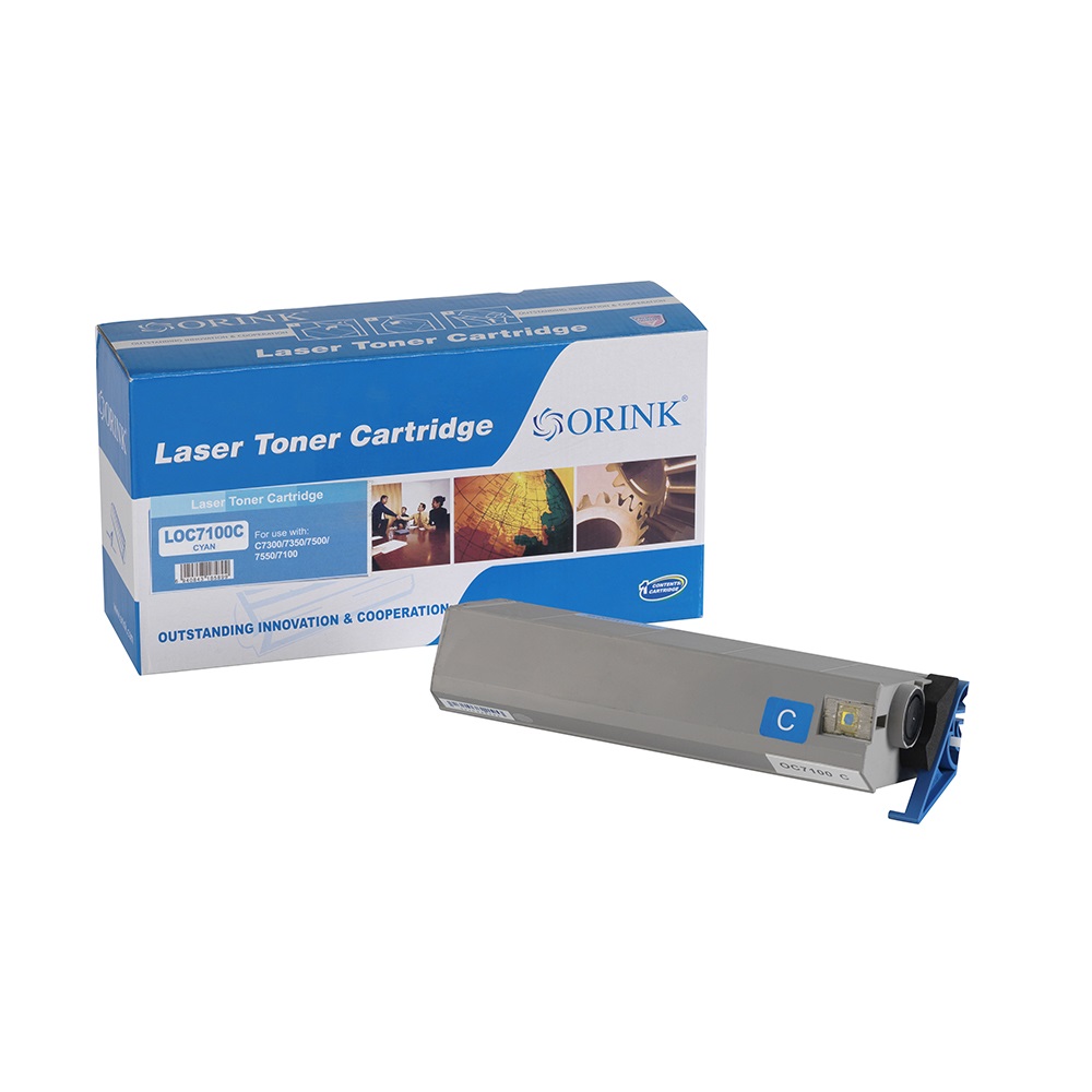 Oki C7100 Cyan ORINK PREMIUM